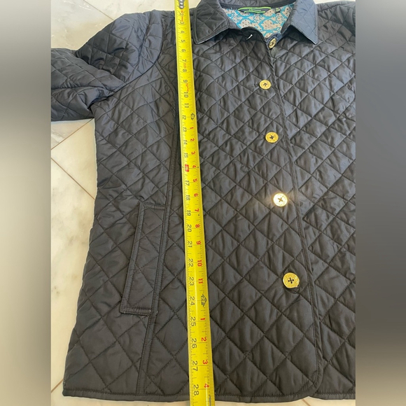 C Wonder, XL, women lightweight button up quilted black jacket fall outdoor warm - Picture 4 of 9